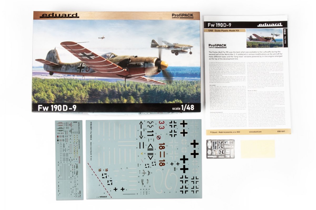 Eduard 8188 Fw 190D-9 ProfiPACK édition 1/48 – image 3