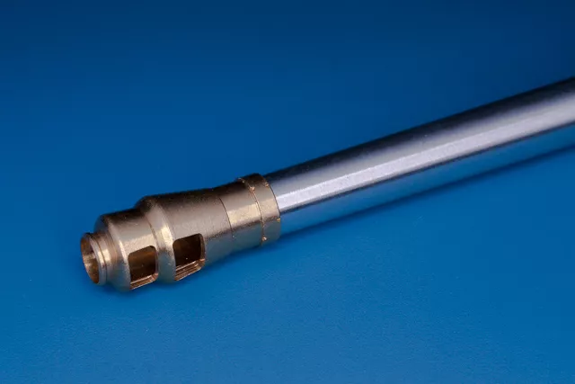 RB Model 35B129 AUF1 155mm L/39 Gun barrel for French self propelled artillery designed for Meng model 1/35 – imagen 3