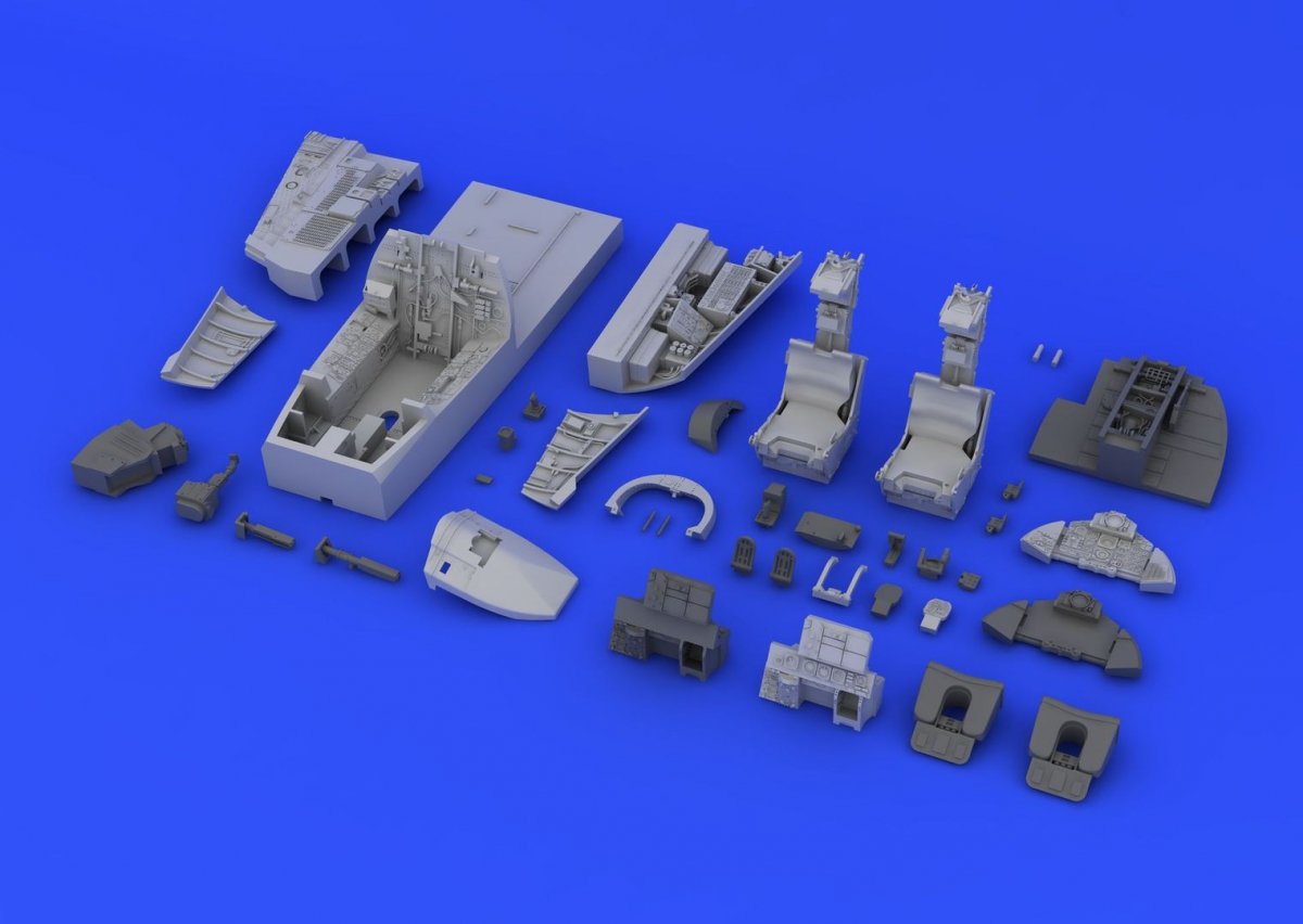 Eduard 648228 F-4J cockpit 1/48 (ACADEMY) – imagen 4
