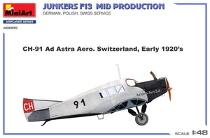 MiniArt 48005 Junkers F13. Mid Prod. German, Polish, Swiss Service 1/48 – imagen 9