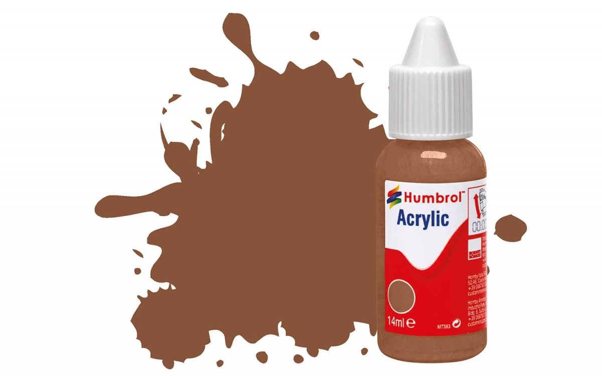 Humbrol DB0186 N° 186 Brun - Mat - 14 ml.