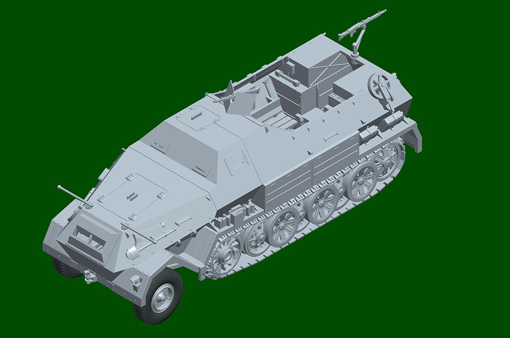 Trumpeter 07404 Sd.Kfz.8 Gepanzerter Zugkraftwagen 12t 1/72 – imagen 10