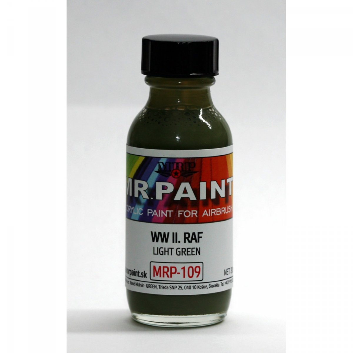 MR. Paint MRP-109 LIGHT GREEN WWII RAF 30ml – image 2