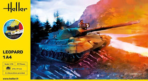 Heller 57126 Leopard 1A4 - Kit de démarrage 1/35