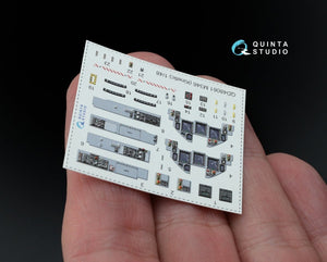 Quinta Studio QD48061 M346 Master 3D-Printed &amp;amp; coloured Interior on decal paper (for Kinetic kit) 1/48 – zdjęcie 2