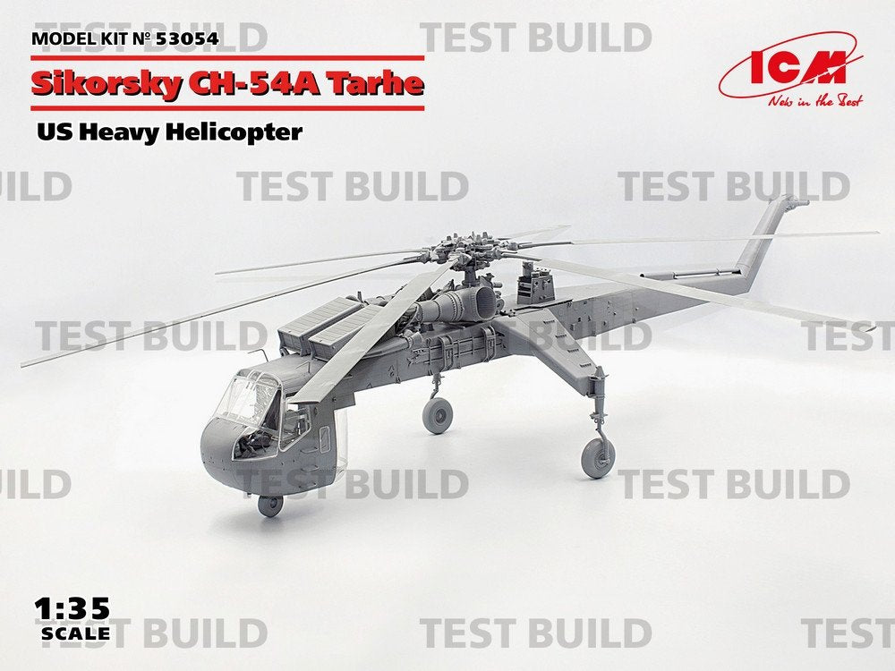ICM 53054 Sikorsky CH-54A Tarhe US heavy helicopter 1/35 – image 4