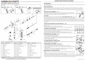 Sparmax GP-35 Spray Gun - 0.35 mm Nozzle – immagine 2