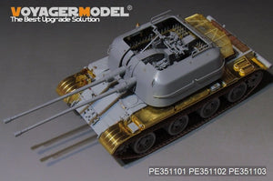 Voyager Model PE351101 Soviet ZSU-57-2 SPAAG Basic set（For TRUMPETER 05559） 1/35 – immagine 3