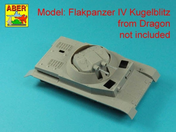 Aber 35L-342 Two German 3cm Flak 103 barrels for &amp;quot;Kugelblitz&amp;quot; tanks / Zestaw dwóch luf 3cm Flak 103 do niemieckieckich przeciwlotniczych czołgów &amp;quot;Kugelblitz&amp;quot; 1/35 – zdjęcie 13