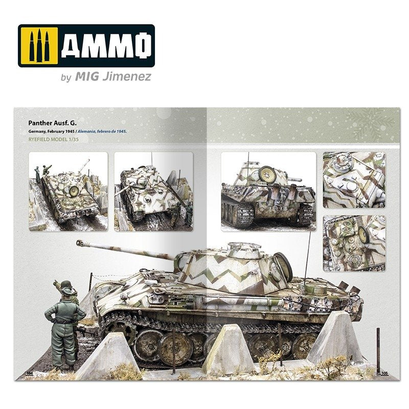 Ammo of Mig 6039 How to Paint Winter WWII German Tanks Multilingüal (Eng - Spa) – imagen 7