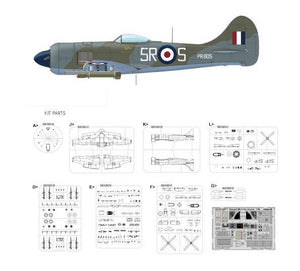 Eduard 82125 Tempest Mk.II late version Profipack edition 1/48 – zdjęcie 3