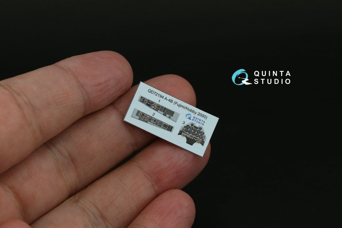 Quinta Studio QD72194 A-4B 3D-Printed &amp;amp; coloured Interior on decal paper (Fujimi/Hobby 2000) 1/72 – imagen 3