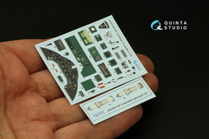 Quinta Studio QD32186 F4F-3 Wildcat 3D-Printed coloured Interior on decal paper (Trumpeter) 1/32 – imagen 5