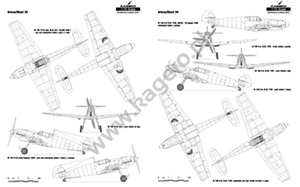 Kagero 7096 Messerschmitt Bf 109 T EN/PL – imagen 3
