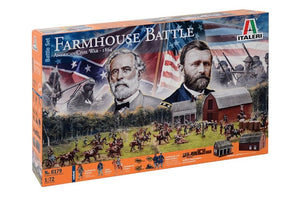 Italeri 6179 BATAILLE DE LA FERME - GUERRE DE SÉCESSION AMÉRICAINE 1864 - JEU DE BATAILLE (1/72)
