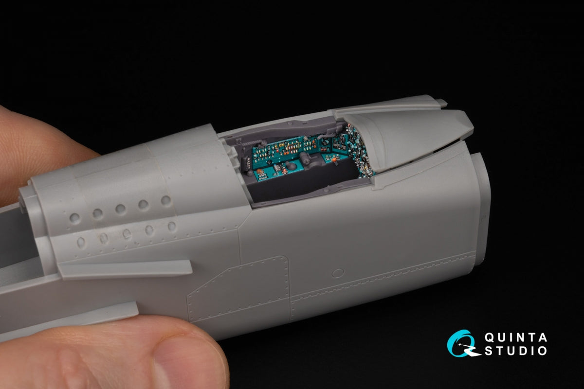 Quinta Studio QD+48560 MiG-25PD 3D-Printed &amp;amp; coloured Interior on decal paper (ICM) (with 3D-printed resin parts) 1/48 – imagen 10