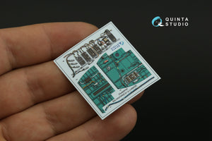 Quinta Studio QD48417 F-15C Eletronics bay 3D-Printed coloured Interior on decal paper (Academy) 1/48 – immagine 2