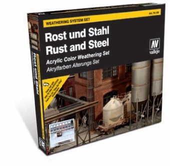 Vallejo 70150 Rust and Steel set zestaw