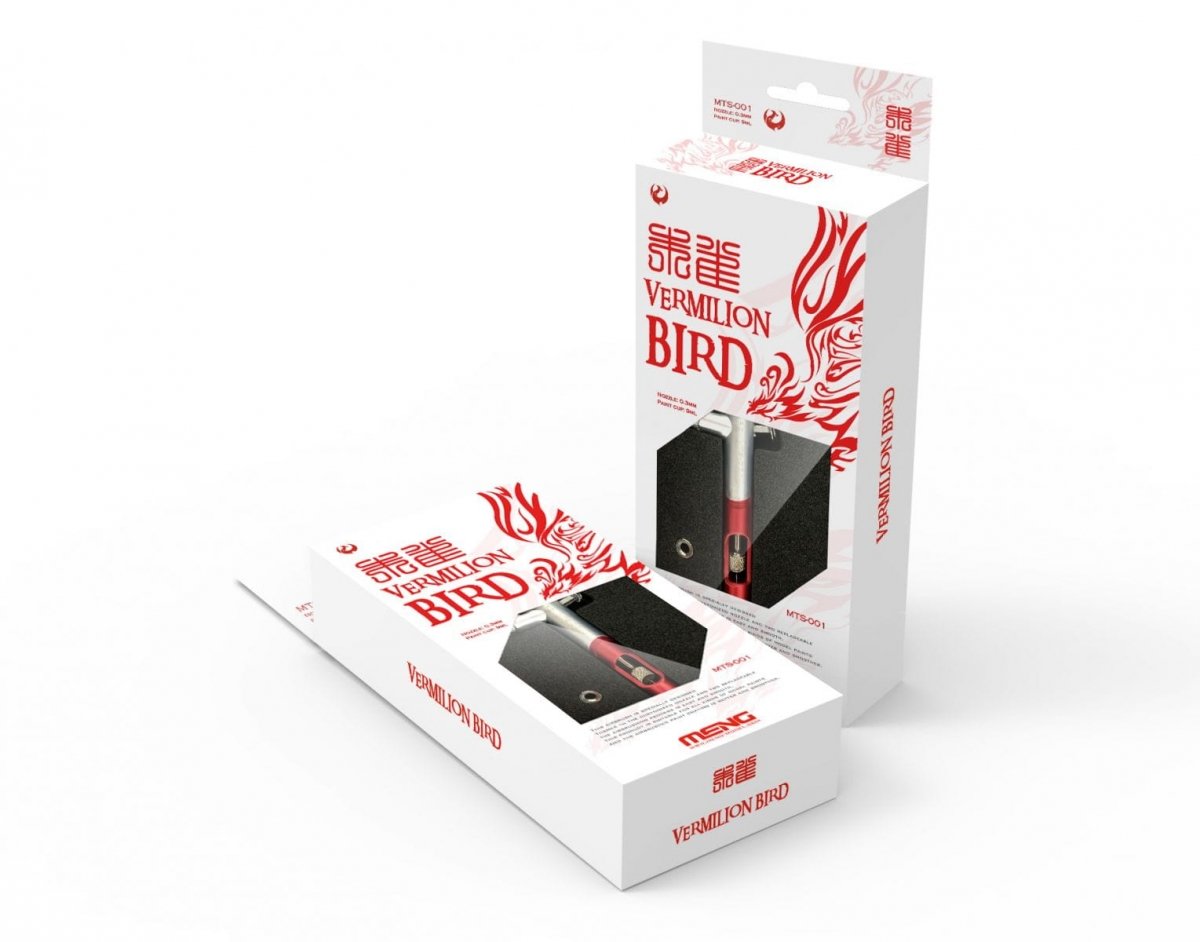 Meng Model MTS-001 Vermilion Bird 0,3 mm Airbrush – zdjęcie 2