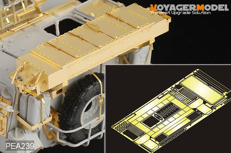 Coffre de rangement familial Voyager Model PEA239 LAV-3 canadien moderne (pour TRUMPETER) 1/35