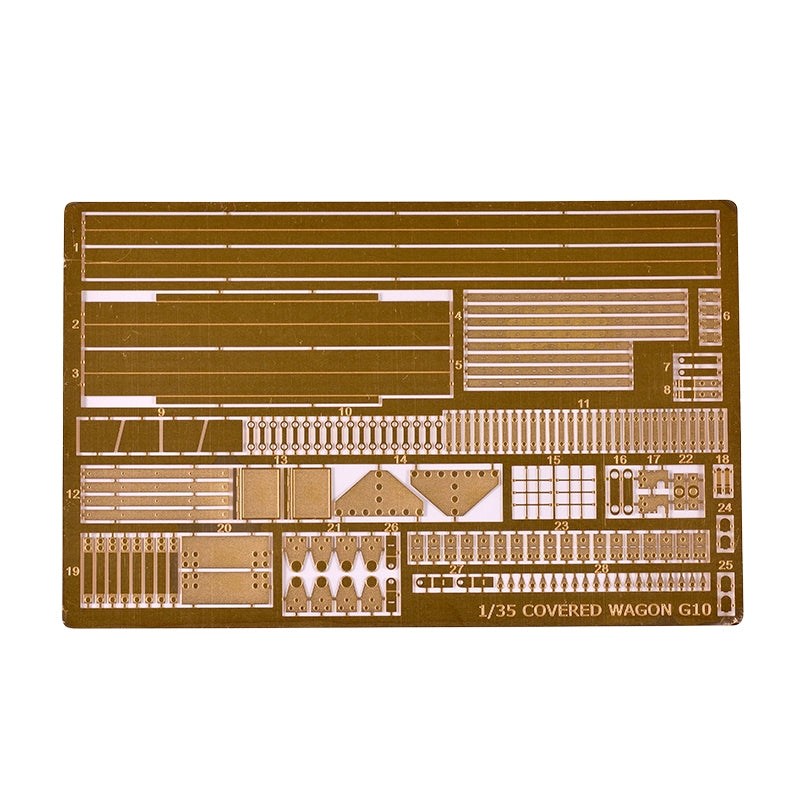 AK Interactive AK35502 GERMAN RAILWAY COVERED G10 WAGON GEDECKTER GÜTERWAGEN G10 1/35 – zdjęcie 3