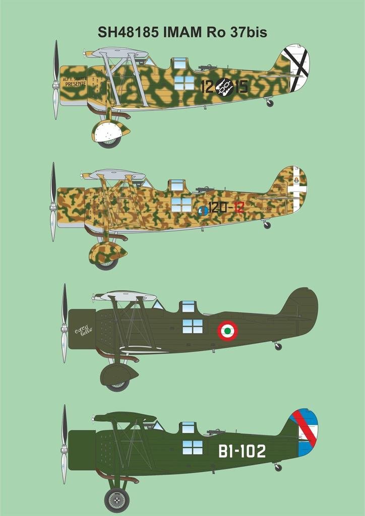 Special Hobby 48185 IMAM (Romeo) Ro.37bis 1/48 – zdjęcie 4