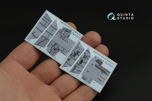 Quinta Studio QD32131 F/A-18D Early 3D-Printed &amp;amp; coloured Interior on decal paper (Academy) 1/32 – imagen 6