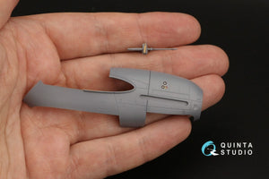Quinta Studio QD48311 Bf 110C/D 3D-Printed &amp;amp; coloured Interior on decal paper (Eduard) 1/48 – immagine 11
