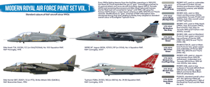 Hataka HTK-BS52 BLUE LINE – Modern Royal Air Force paint set vol. 1 8x17ml – imagen 3
