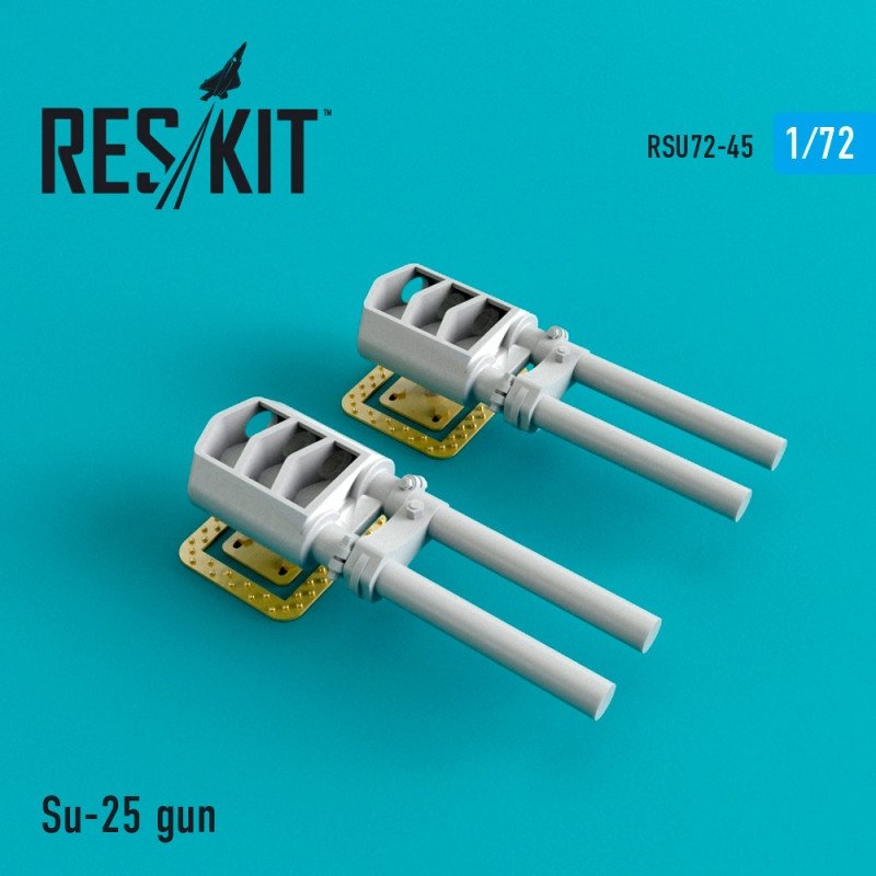 Pistolet RESKIT RSU72-0045 Su-25 (2 pièces) pour Zvezda, Art-Model 1/72