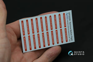Quinta Studio QP32008 Remove Before Flight standart external streamer 24, 20 Pcs 1/32 – Bild 5