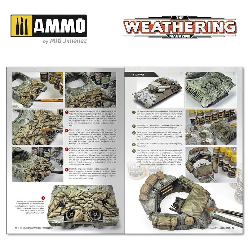 Munitions du Mig 4531 Le magazine Weathering, numéro 32 : ACCESSOIRES (anglais) – image 2