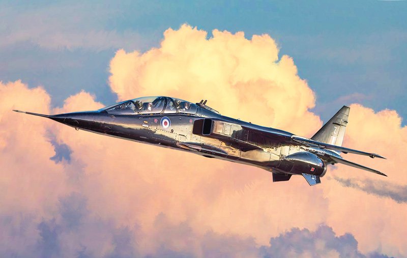 Italeri 1470 Jaguar T.2 R.A.F. Trainer 1/72