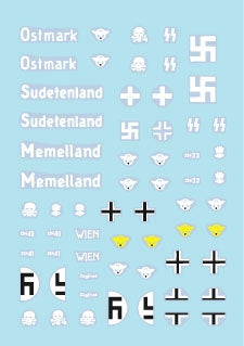 Star Decals 72-A1146 Ordnungs Polizei # 1. Anti Partisan and Security service. Steyr ADGZ 8x8 Armoured Car. 1/72 – imagen 2