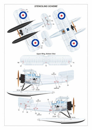 Armory Models 48004 Fairey Flycatcher British Interwar FAA Floatplane Fighter, Late (Metal) 1/48 – immagine 13