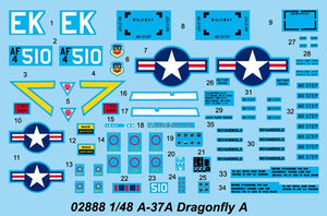Trumpeter 02888 A-37A Dragonfly 1/48 – immagine 4