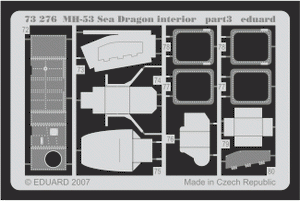 Eduard 73276 MH-53 interior 1/72 ITALERI – immagine 3