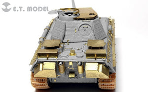 E.T. Model E72-010 WWII German Panther G Anti Aircraft Armour For DRAGON Kit 1/72 – imagen 2
