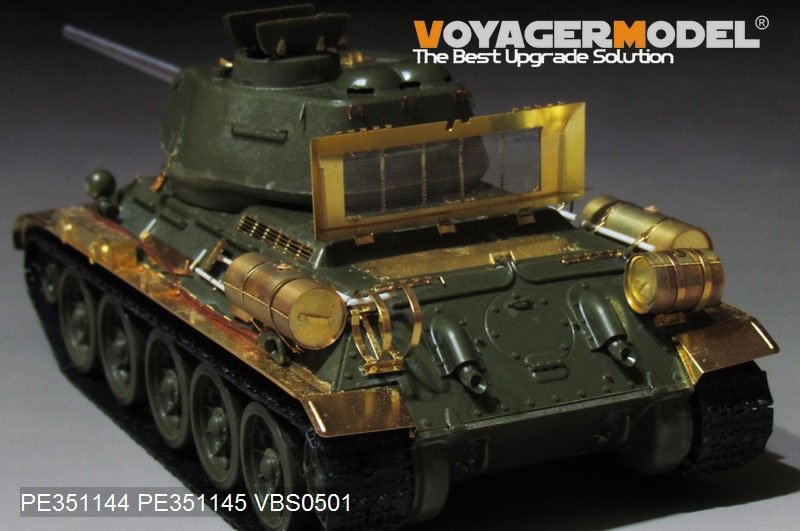 Voyager Model PE351144B (B ver include Gun Barrel) WWII Russian T-34/85 Production Basic(For ZVEZDA 3687) 1/35 – Bild 2