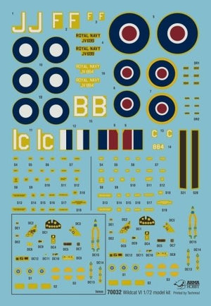Arma Hobby 70032 Wildcat Mk VI Model Kit 1/72 – image 4