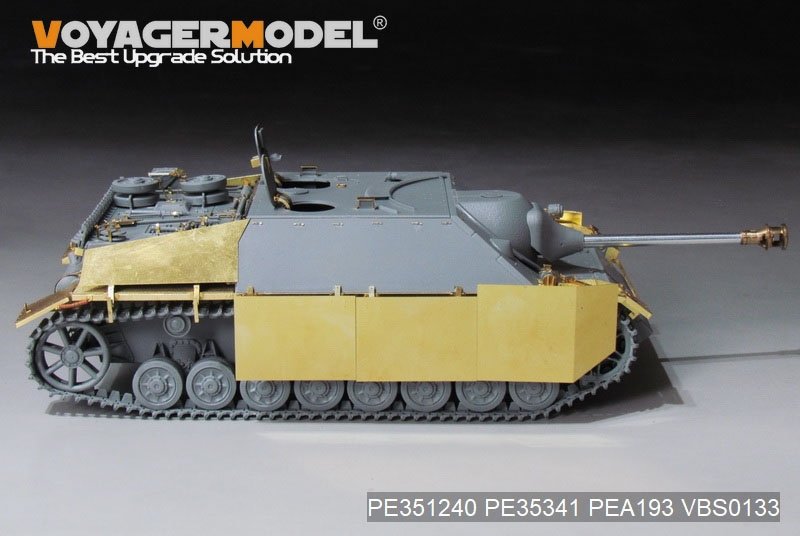Maquette Voyager PE351240 Jagdpanzer IV L/48 allemand de la Seconde Guerre mondiale (pour DRAGON 6369) 1/35 – image 4