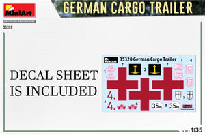 MiniArt 35320 GERMAN CARGO TRAILER 1/35 – immagine 2