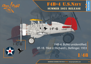 Clear Prop! CP4826 Boeing F4B-4 in US Navy Service 1/48 – immagine 3