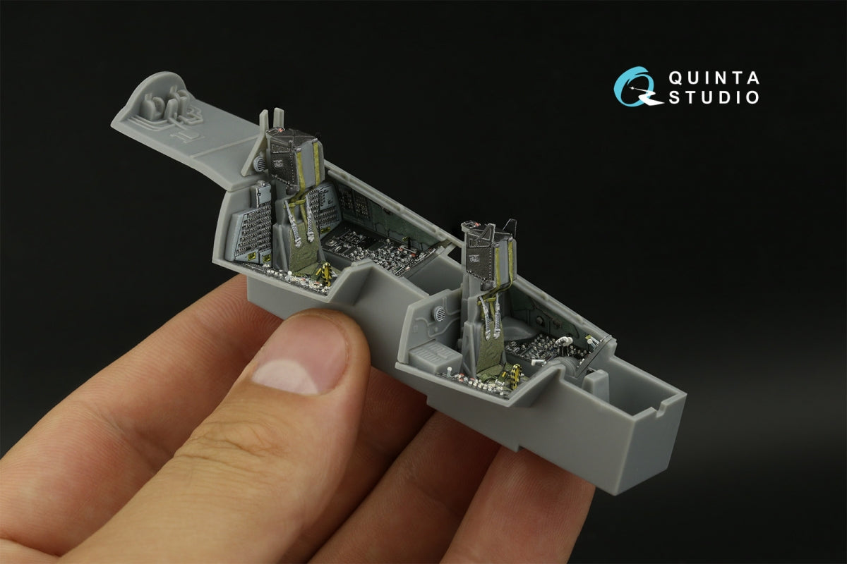 Quinta Studio QD48405 F-14D 3D-Printed &amp;amp; coloured Interior on decal paper (Hobby Boss) 1/48 – imagen 10