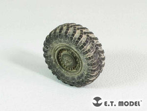 E.T. Model ER35-061 Soviet &amp;quot;Elbrus&amp;quot; Scud-B Weighted Road Wheels For TRUMPETER 01019 1/35