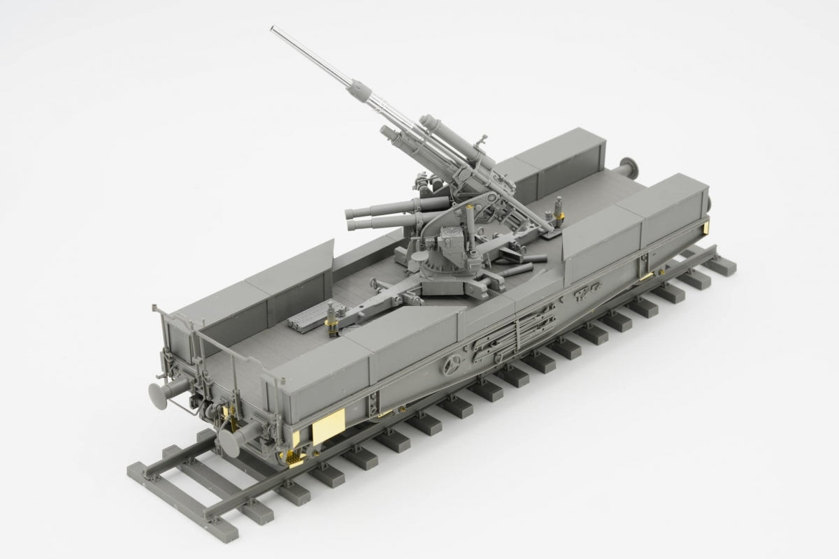 Border Model BT-044 German 88mm Gun Flak 36 w/SSys Wagon 1/35 – imagen 8