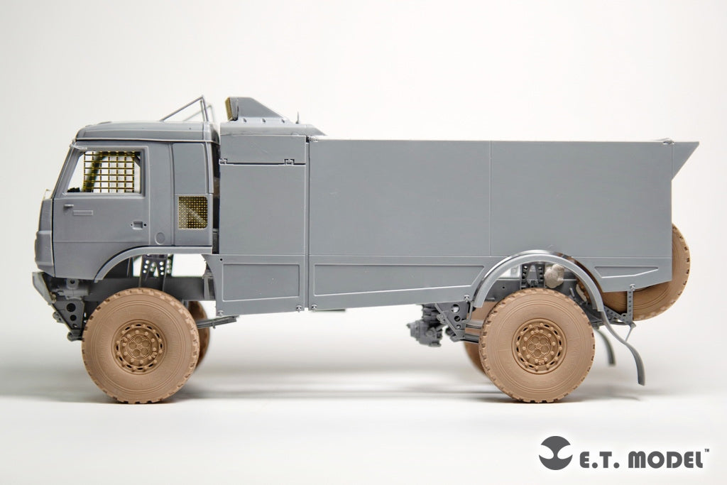 E.T. Model E35-318 KAMAZ-43509 “KAMAZ-MASTER” Truck For ZVEZDA 3657 1/35 – zdjęcie 2