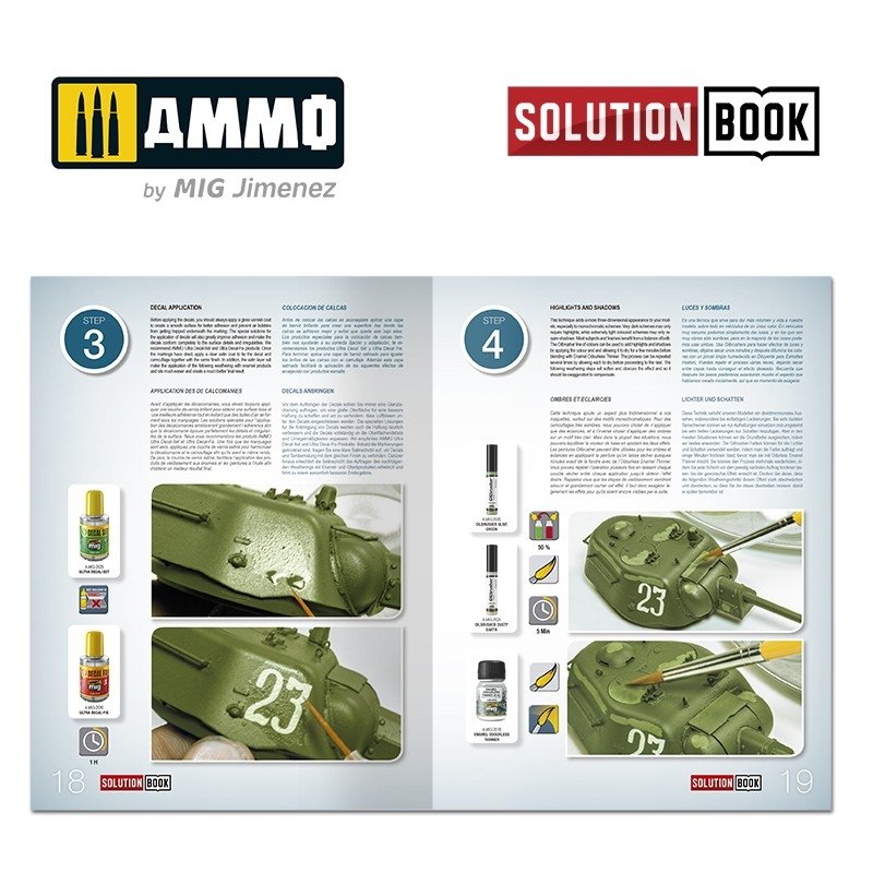 AMMO of Mig Jimenez 7900 Solution Box MINI - 4BO Green Vehicles – image 6