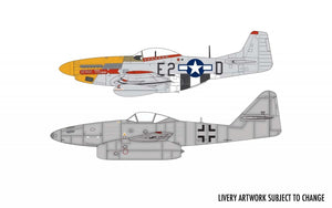 Airfix 50183 Messerschmitt Me262 &amp;amp; P-51D Mustang Dogfight Double - Gift Set 1/72 – image 2