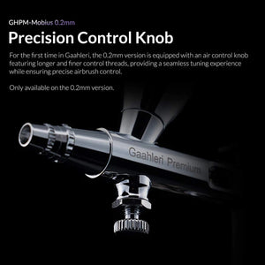 Gaahleri 40850 Premium Series GHPM-Mobius 0,2 mm Airbrush